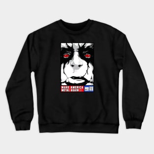 MAKE AMERICA METAL AGAIN COMIC Crewneck Sweatshirt